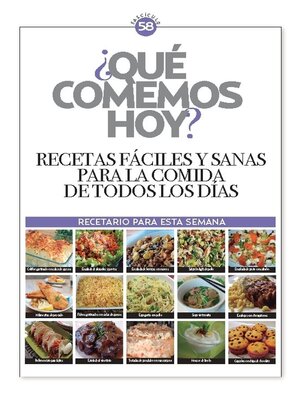 ¿Qué comemos hoy? - Magazine